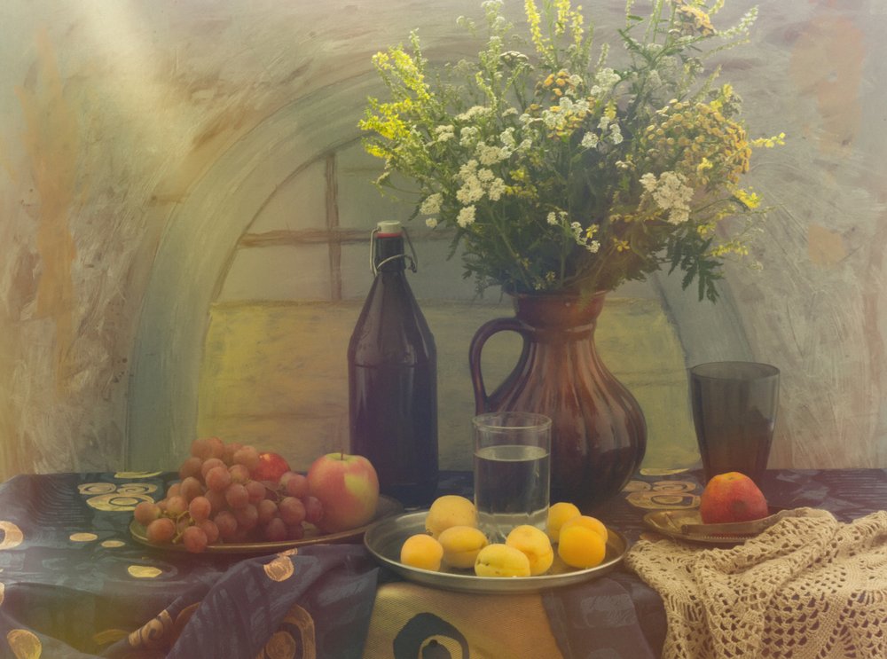 Fresh Fruit and Flowers by UstinaGreen