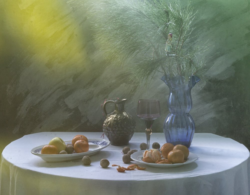 Rustic Fruit Still Life by UstinaGreen