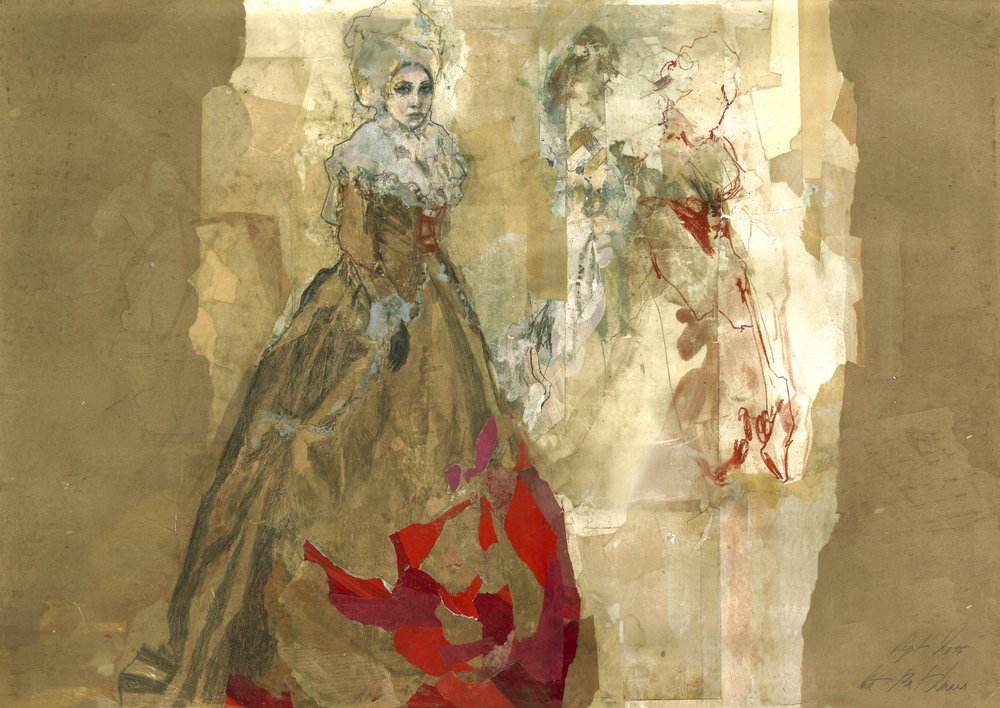 Elegant Lady Portrait by Ute Rathmann