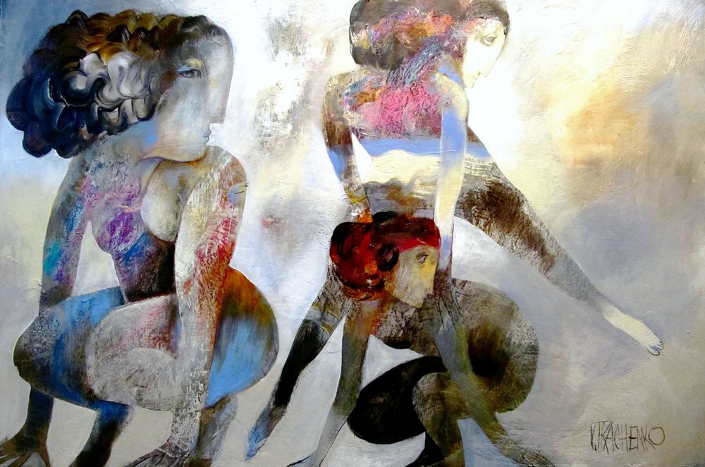 Colorful Abstract Figures by Victor Tkachenko