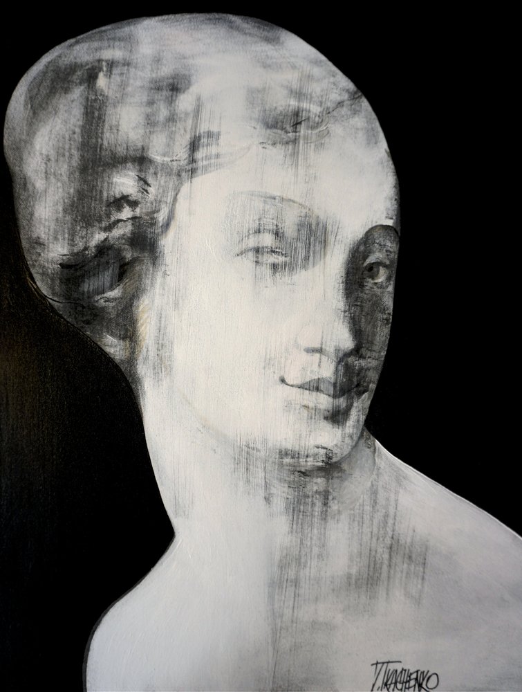 Elegant Abstract Woman by Victor Tkachenko