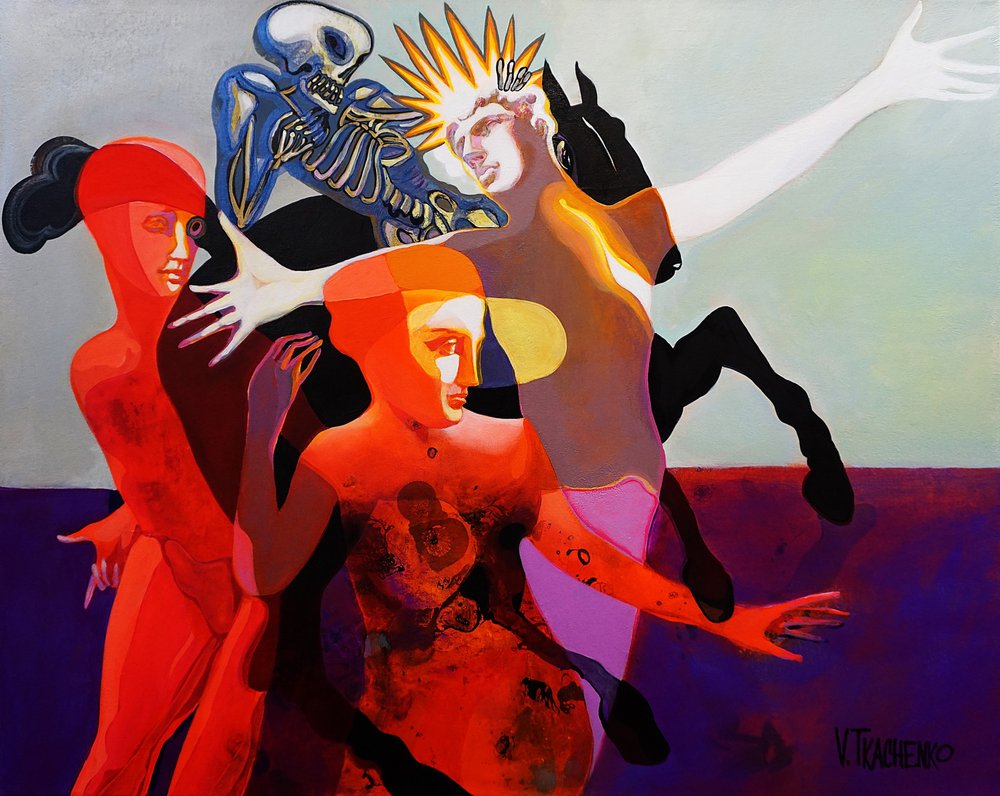 Surreal Mythological Figures by Victor Tkachenko