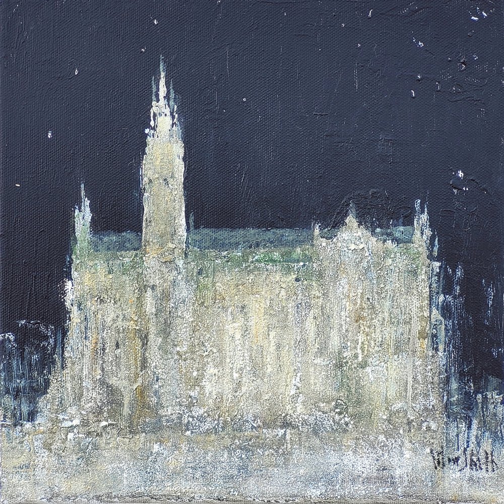 Westminster Night Glow by Wayne Sleeth