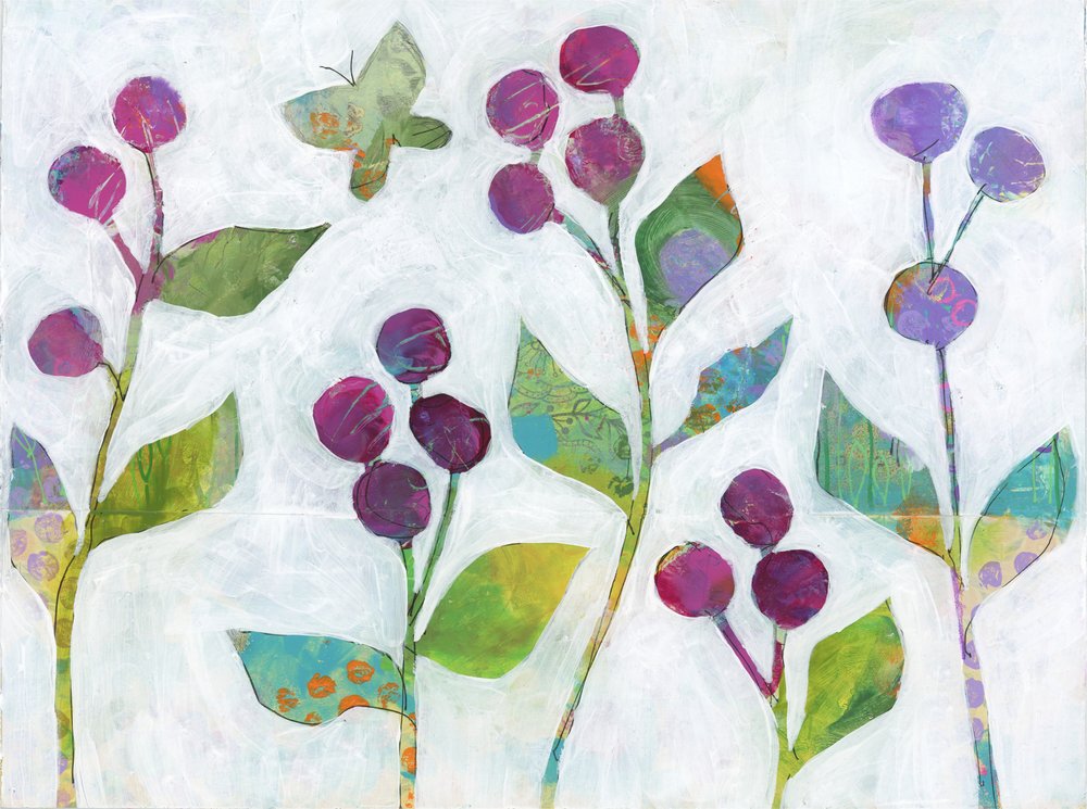 Whimsical Berry Garden by Yvonne Gustafsson