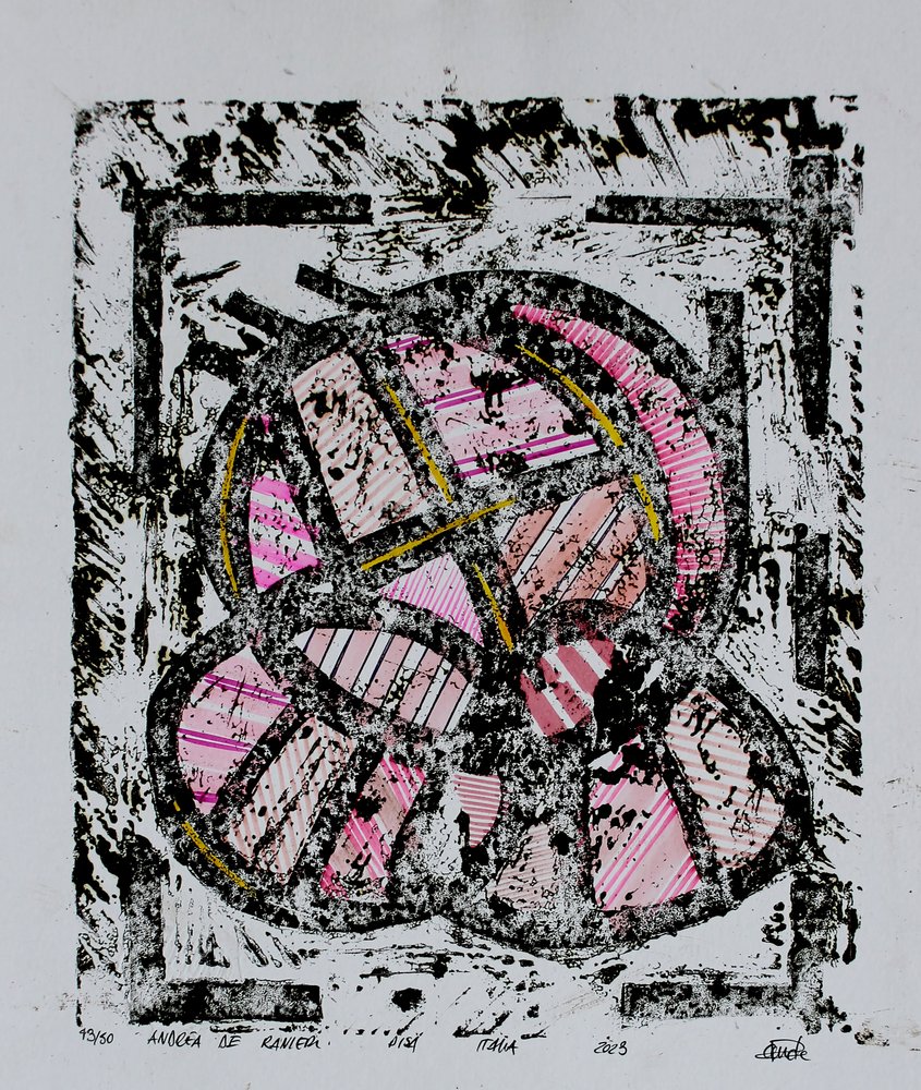Vibrant Graphic Abstract by andrea de ranieri