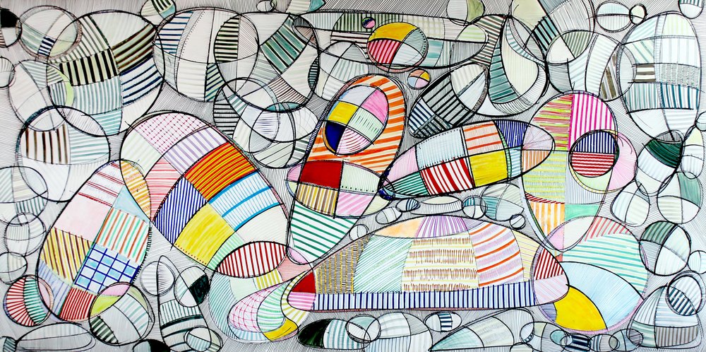 Vibrant Pattern Forms by andrea de ranieri