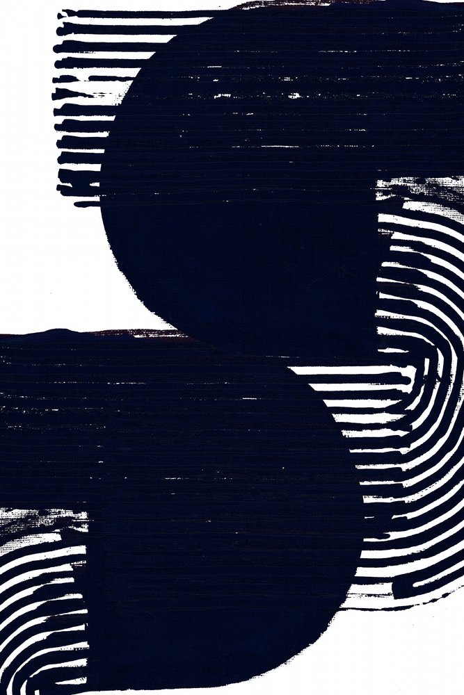 Abstract Black Forms by cartissi