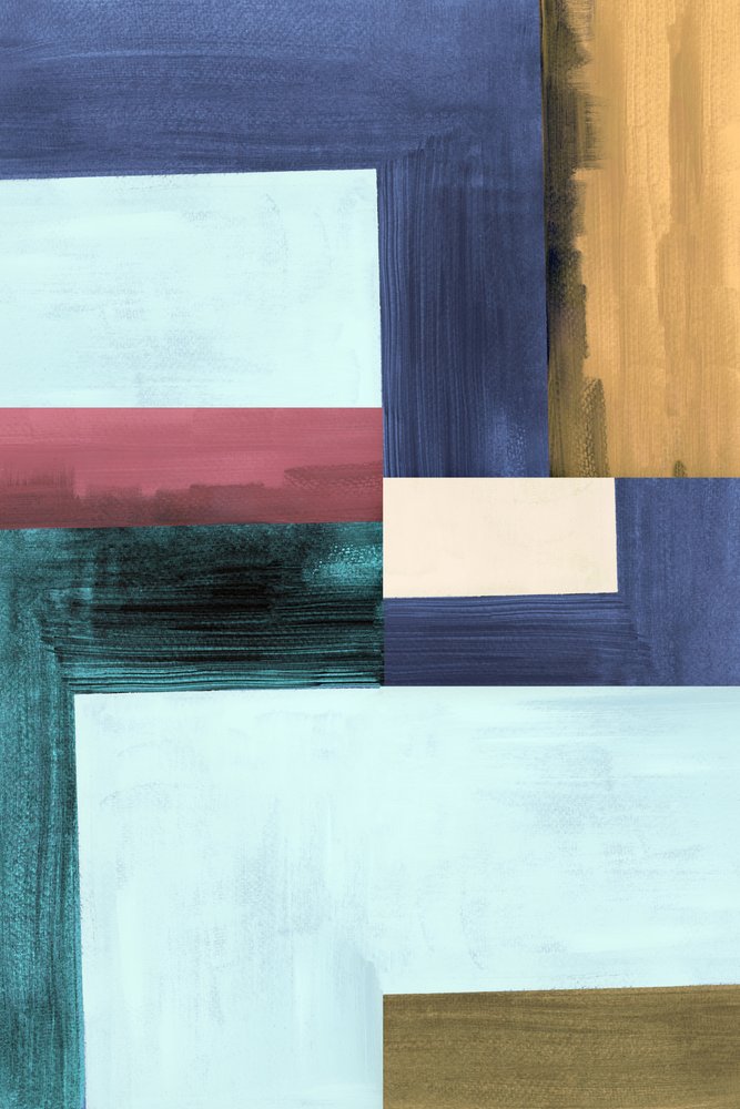Abstract Color Blocks by cartissi