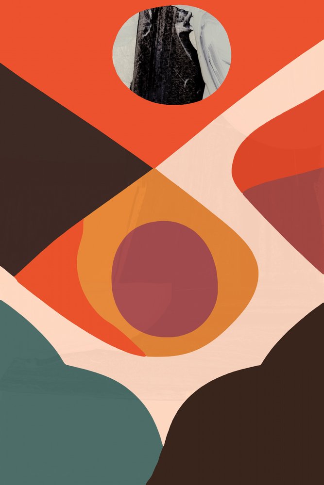 Abstract Earthy Forms by cartissi