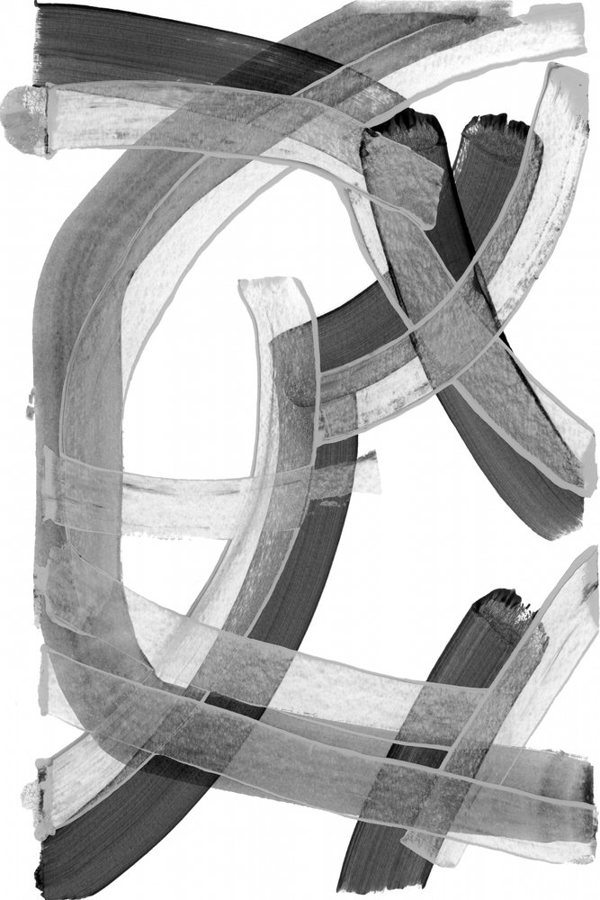 Abstract Flowing Strokes by cartissi