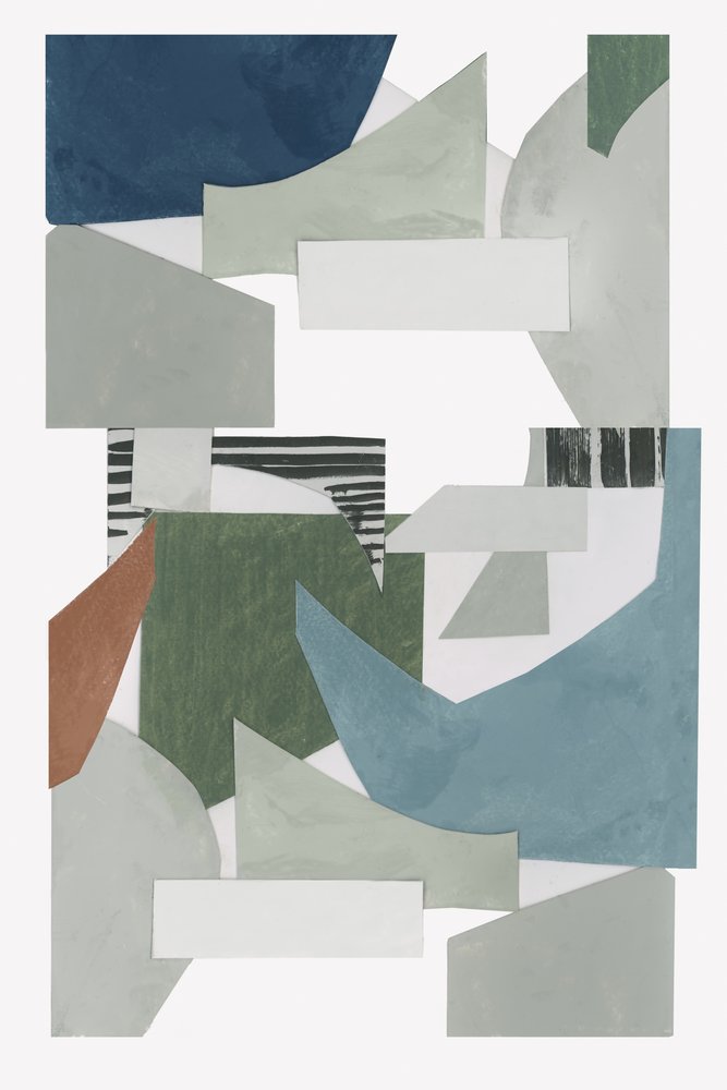 Abstract Geometric Collage by cartissi