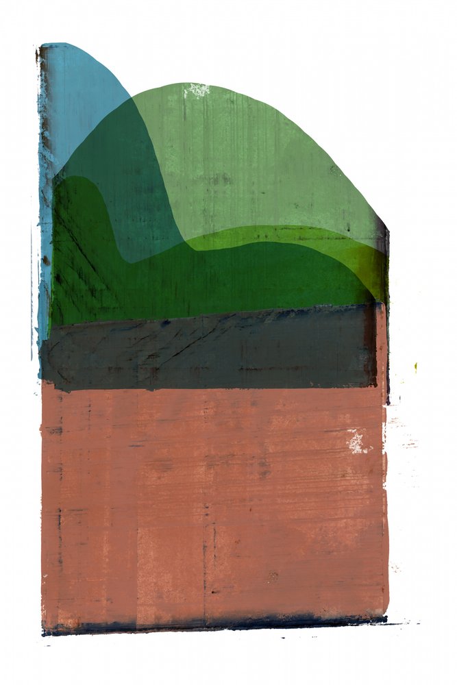 Abstract Layered Landscape by cartissi