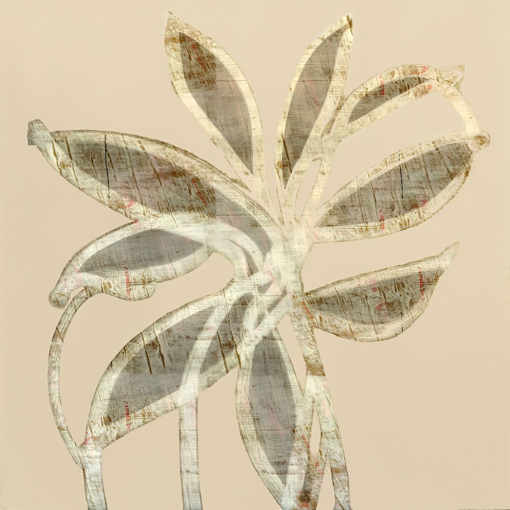Abstract Textured Leaves by cartissi