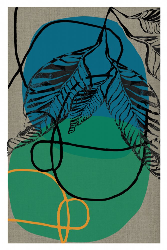 Abstract Tropical Foliage by cartissi