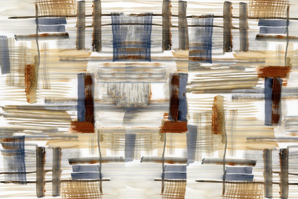 Abstract Woven Grid by cartissi