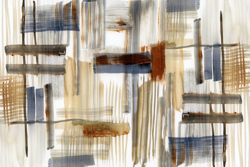 Abstract Woven Strokes by cartissi