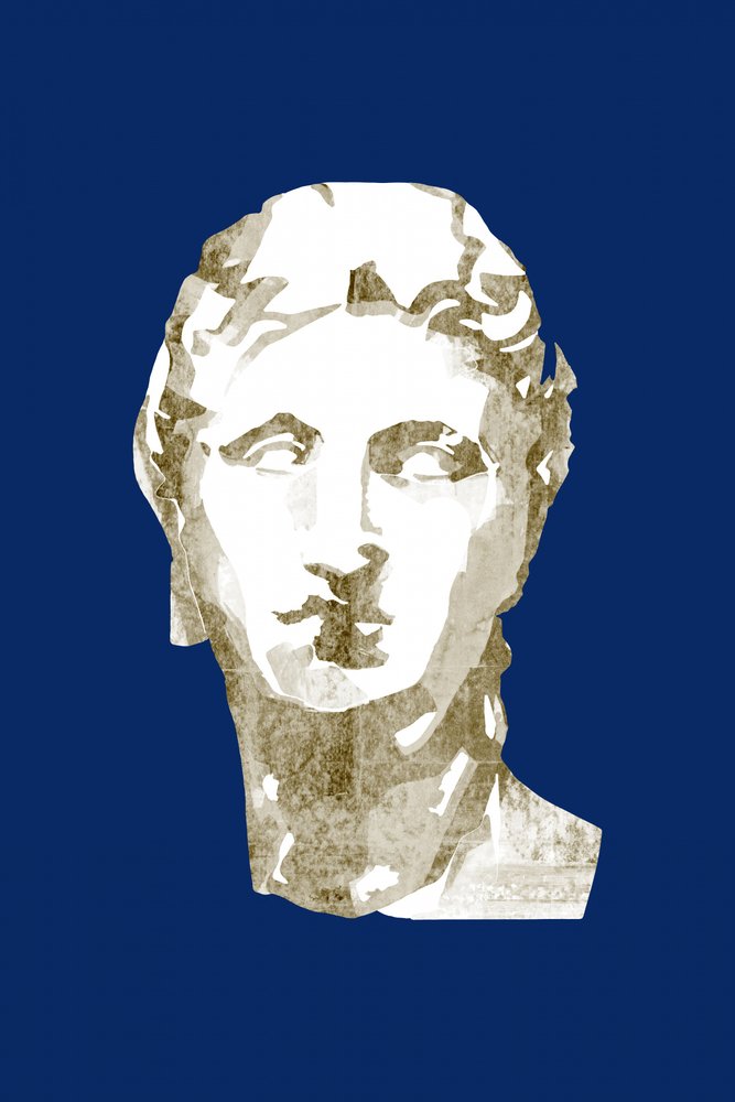 Ancient Golden Bust by cartissi