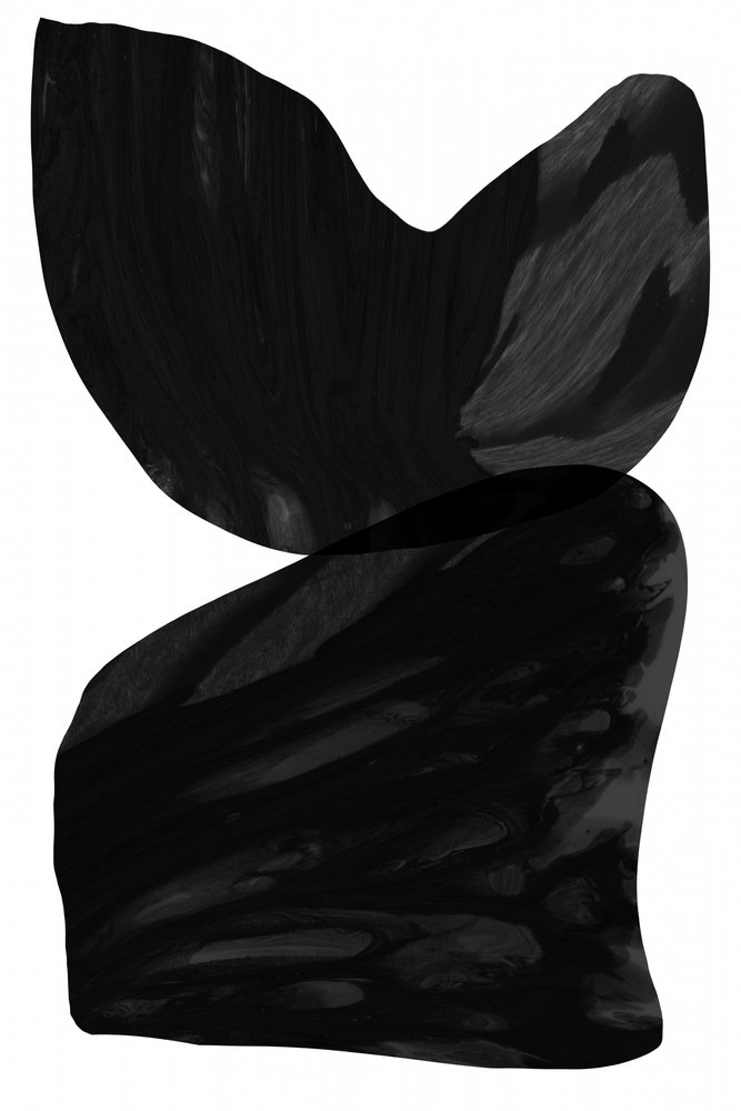Black Abstract Forms by cartissi