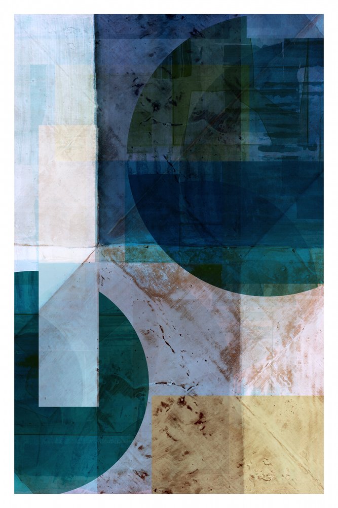 Blue Geometric Layers by cartissi