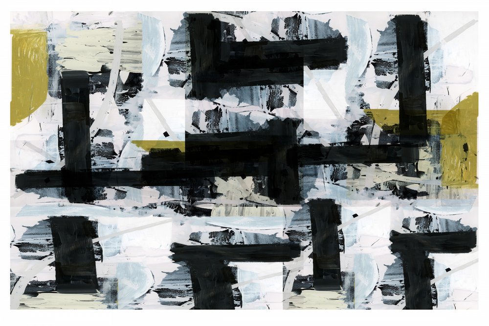 Bold Geometric Abstract by cartissi