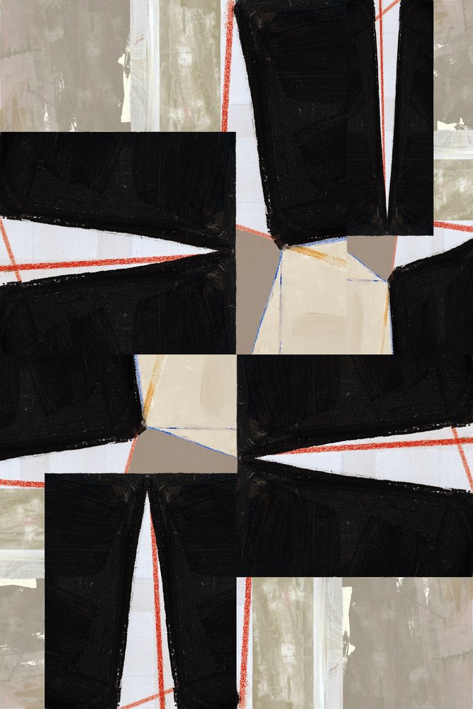 Bold Geometric Abstract by cartissi