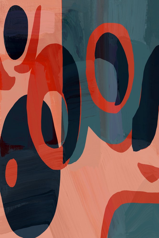 Bold Organic Shapes by cartissi