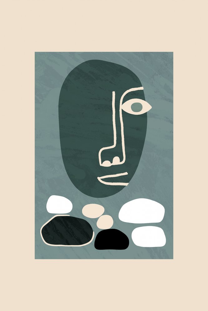 Calm Abstract Portrait by cartissi