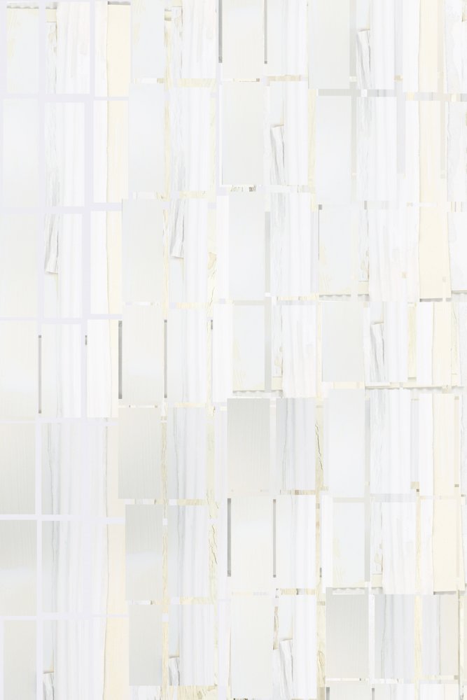 Clean White Grid Pattern by cartissi