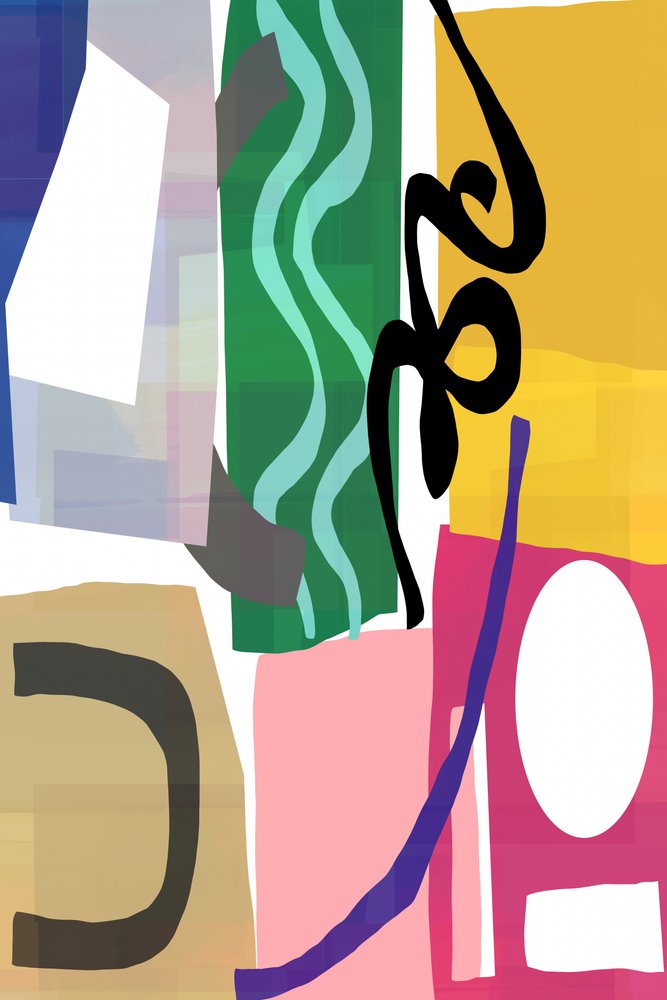 Colorful Abstract Composition by cartissi