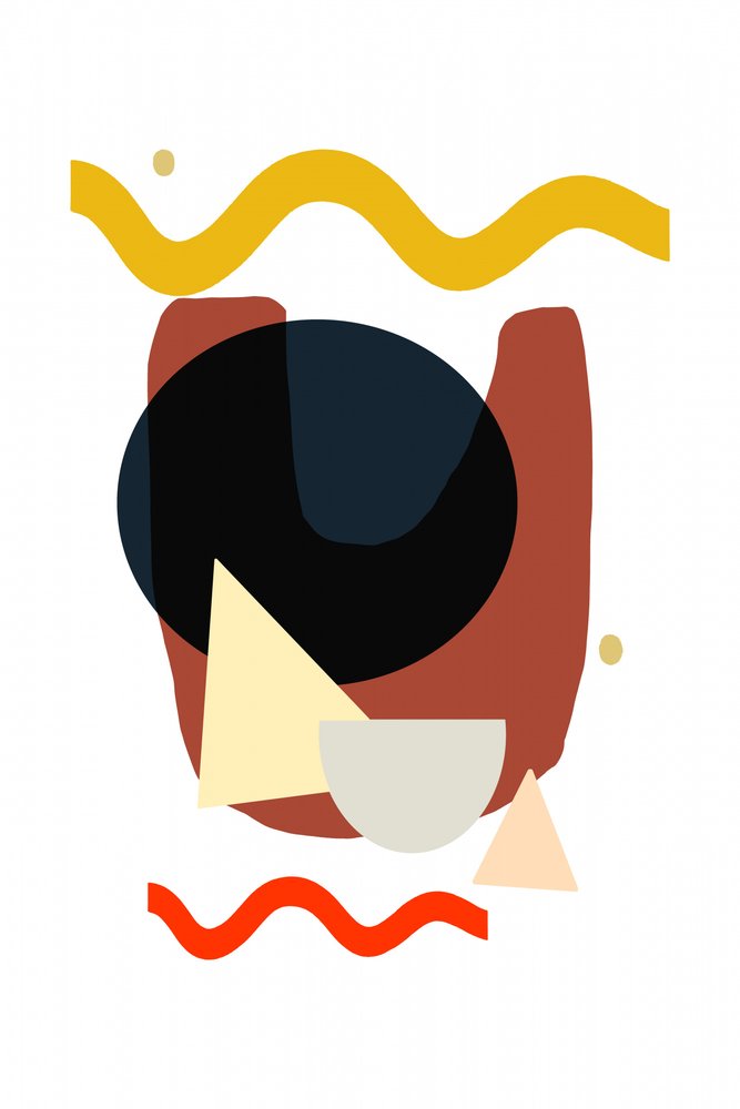 Colorful Abstract Forms by cartissi