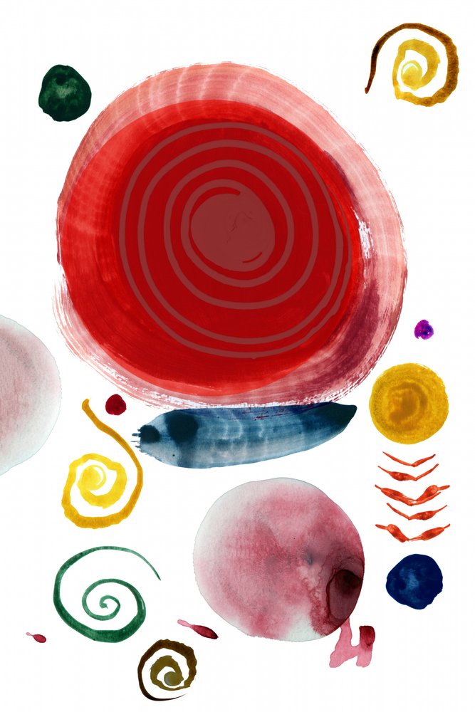 Colorful Abstract Forms by cartissi