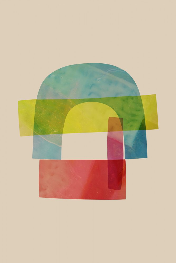 Colorful Abstract Shapes by cartissi