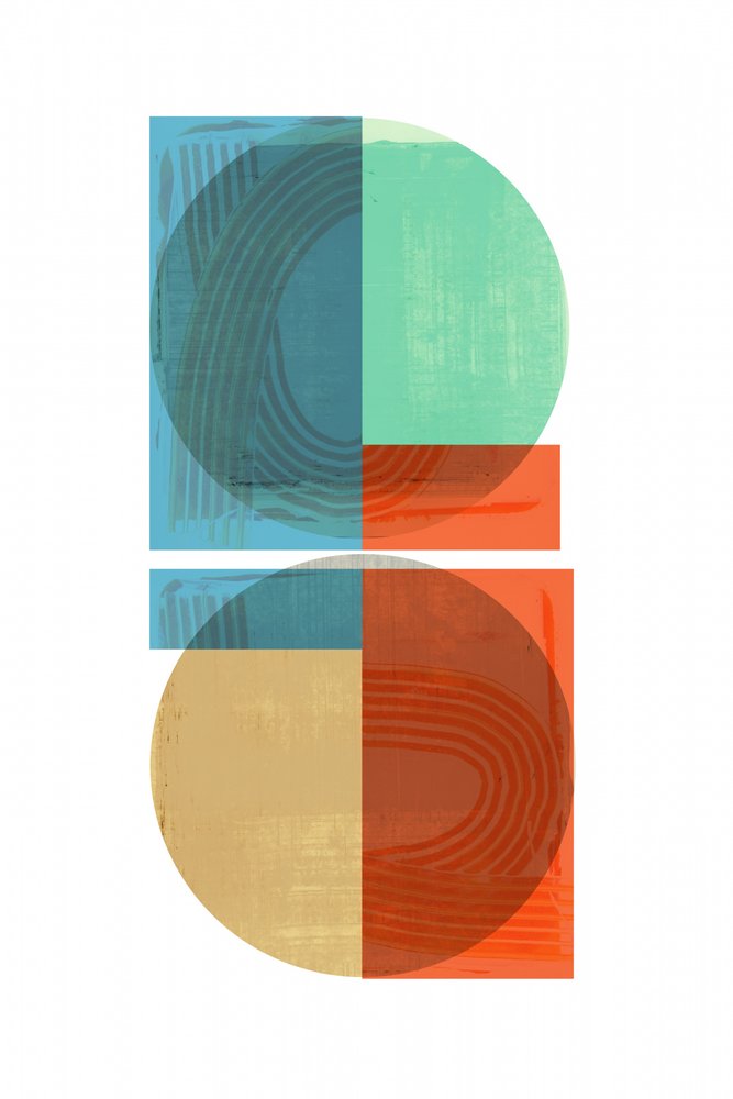Colorful Geometric Stack by cartissi
