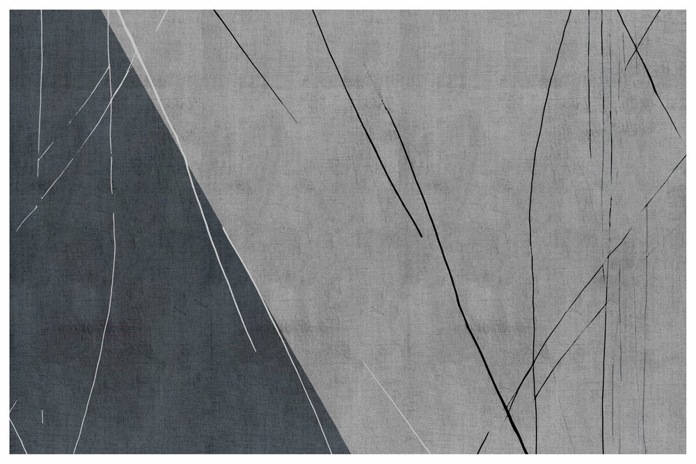 Cool Grey Abstract Lines by cartissi