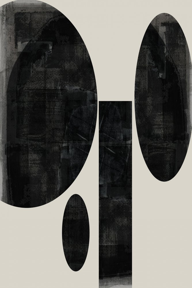 Dark Abstract Shapes by cartissi