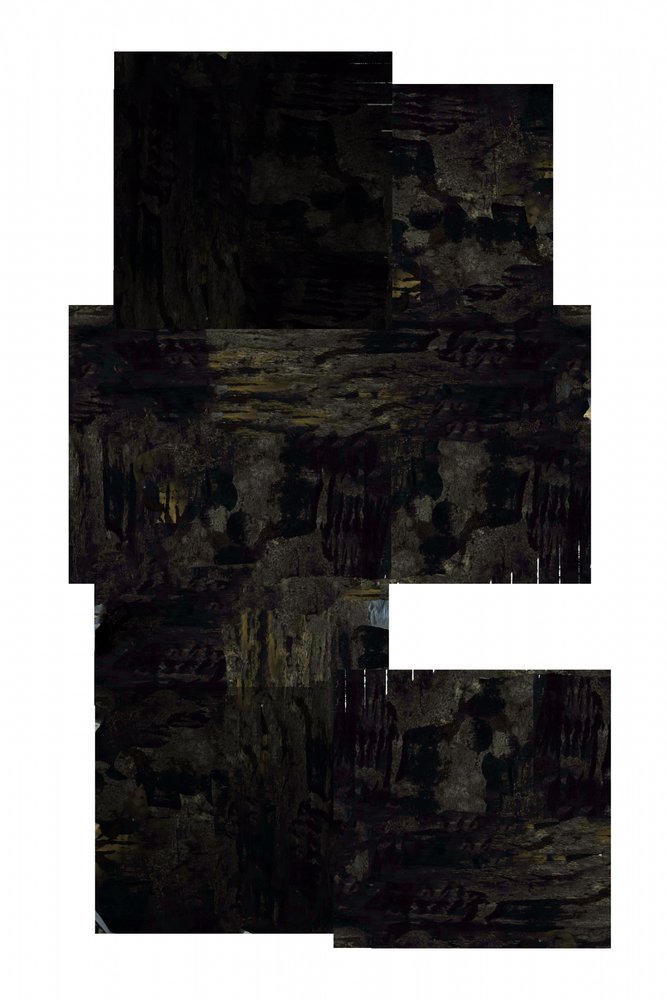 Dark Gold Abstraction by cartissi