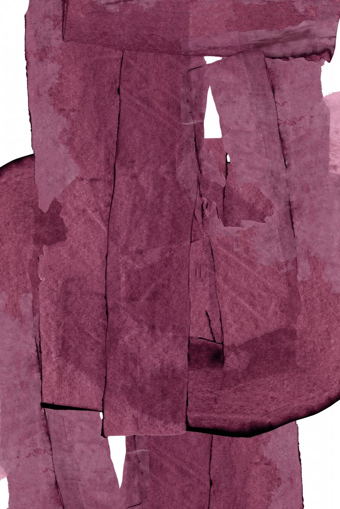 Deep Plum Abstract by cartissi