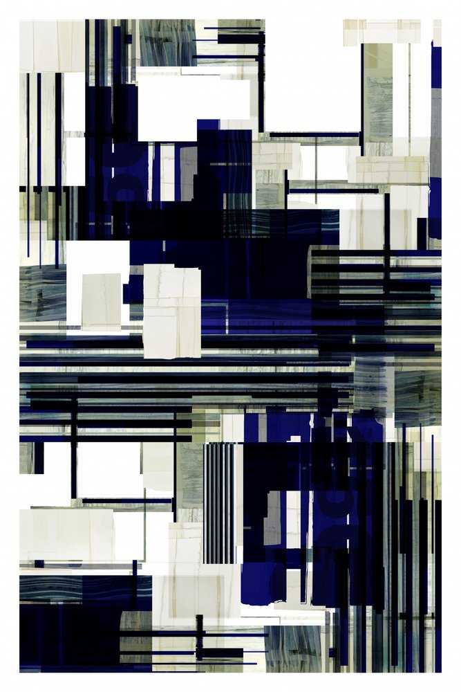 Dynamic Blue Geometry by cartissi
