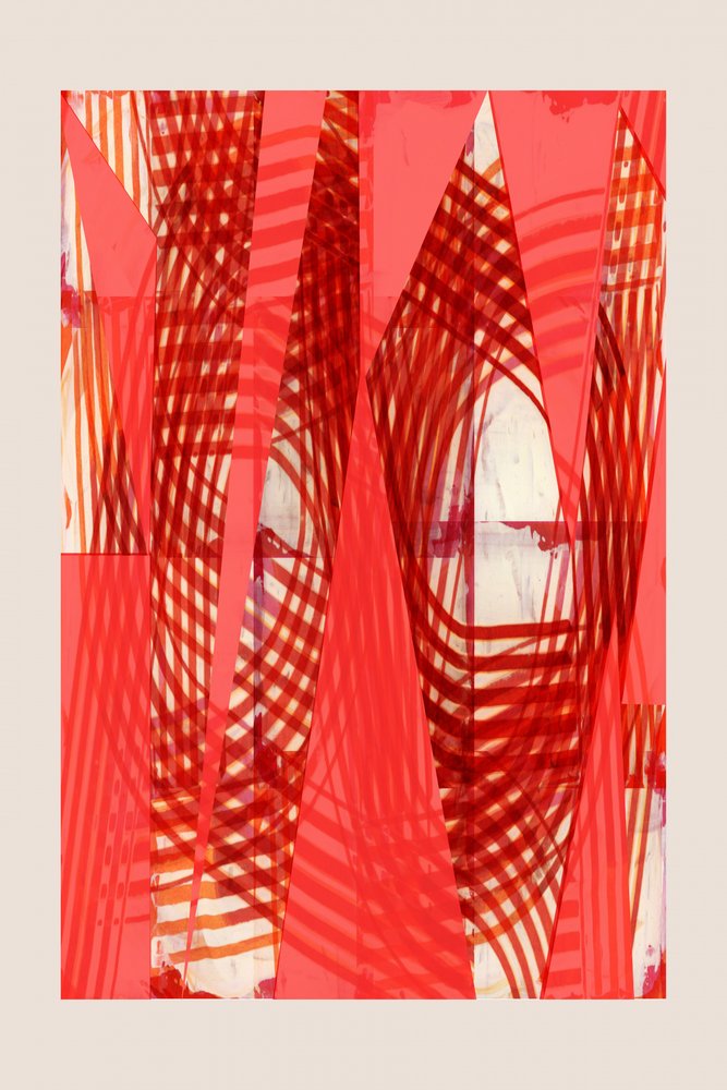Dynamic Red Abstract by cartissi