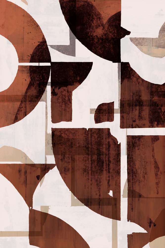 Earthy Geometric Forms by cartissi