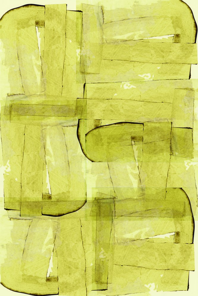 Fluid Green Abstract by cartissi