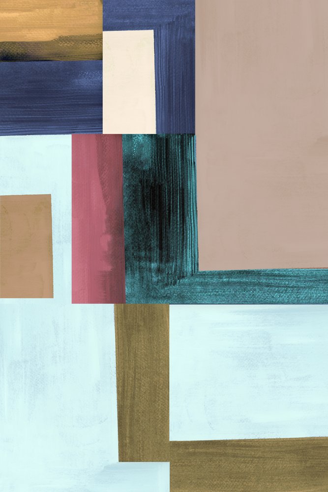 Geometric Color Blocks by cartissi