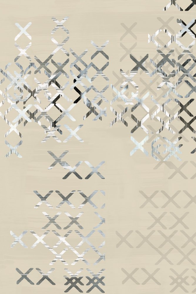 Geometric X Pattern by cartissi