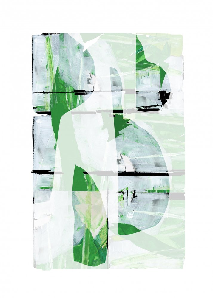 Green Abstract Layers by cartissi