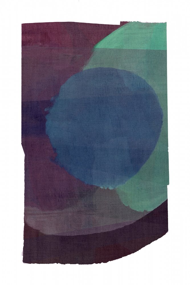 Indigo Circle Layers by cartissi