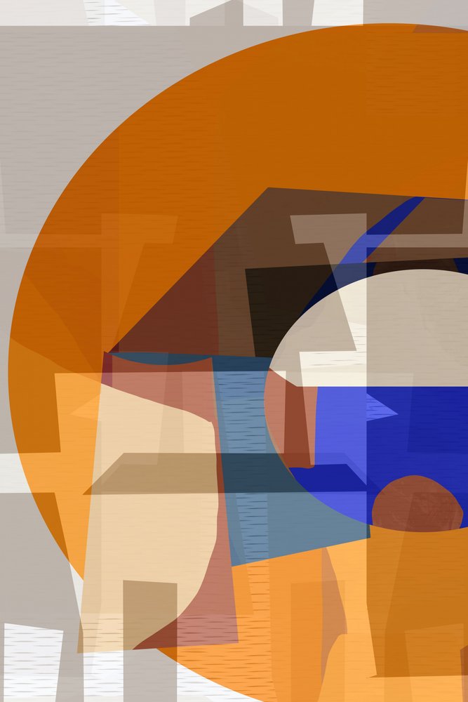 Layered Abstract Shapes by cartissi