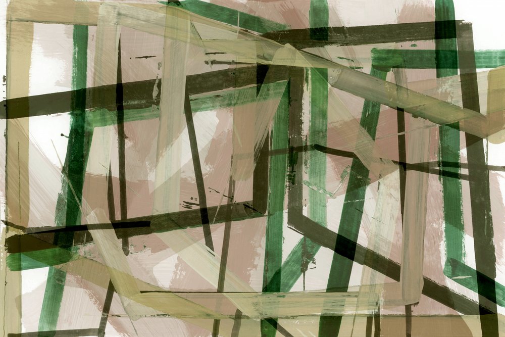 Layered Geometric Abstract by cartissi