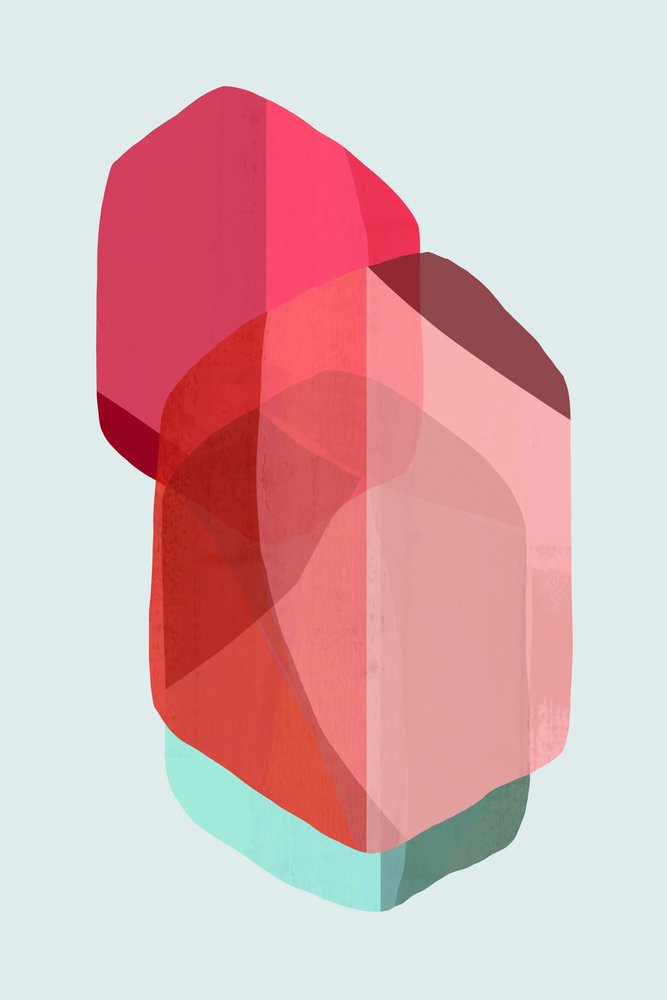 Layered Geometric Forms by cartissi