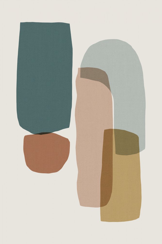 Layered Organic Shapes by cartissi