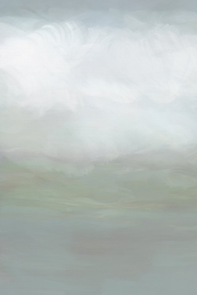Misty Abstract Landscape by cartissi